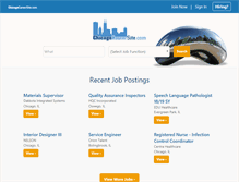 Tablet Screenshot of chicagocareersite.com